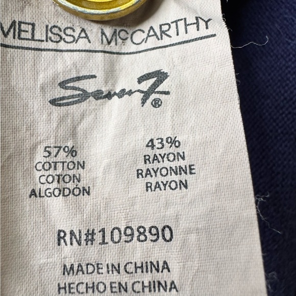 Melissa McCarthy Purple Longline Cardigan Sweater Size 2X - Picture 10 of 11